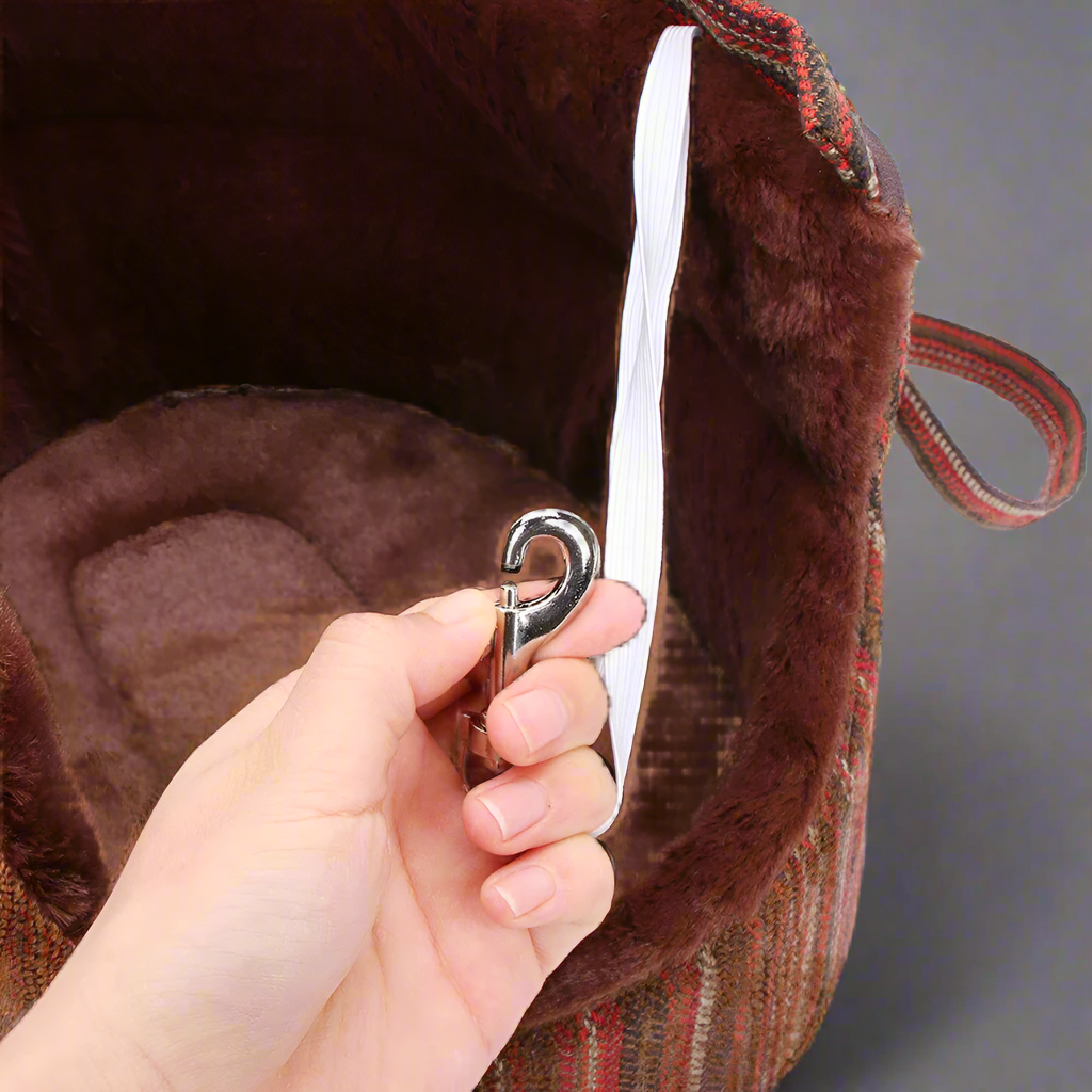 Sac de Transport Chat - CosyChat™ - Rayé