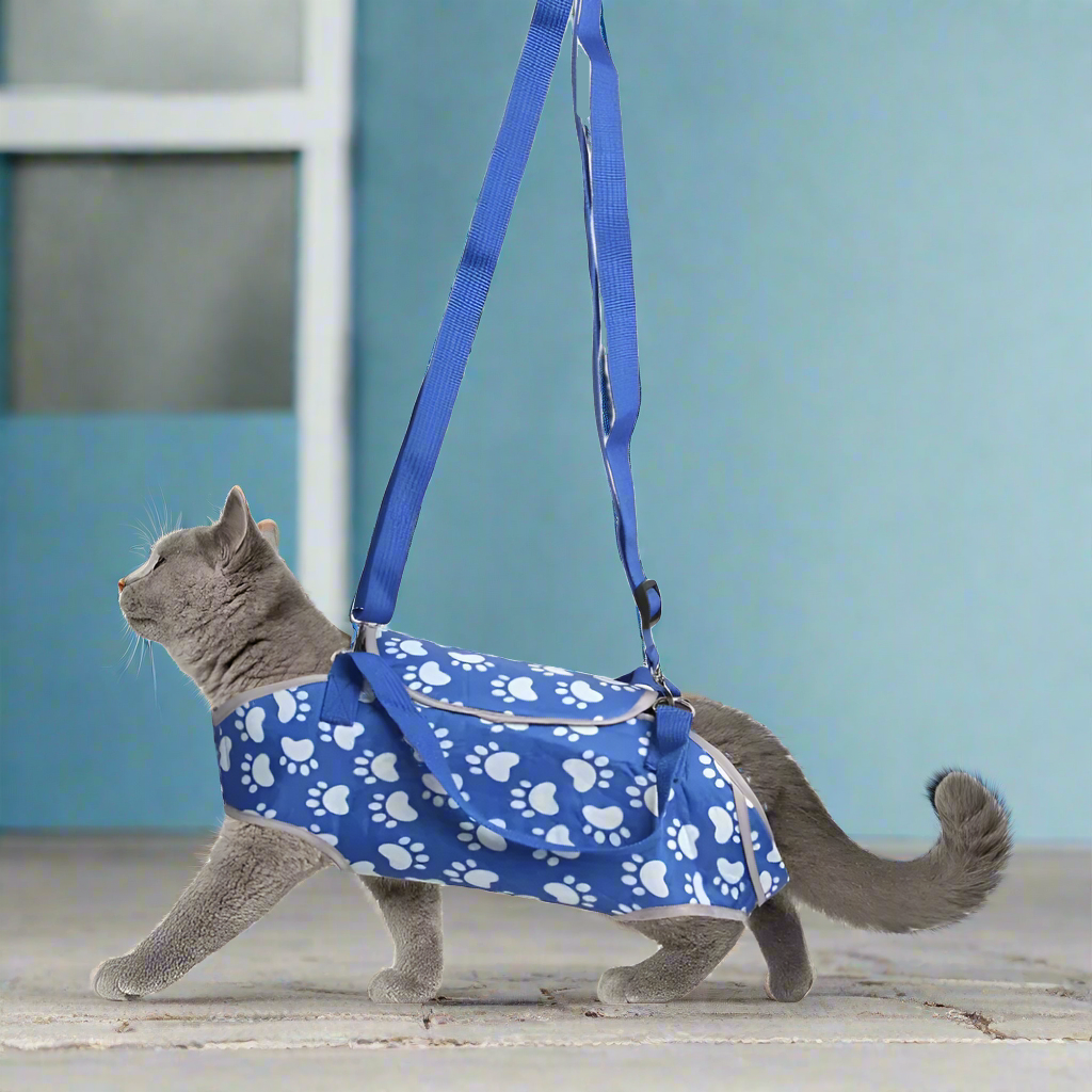 Sac de Transport Chat - PorteChat™ - Bleu