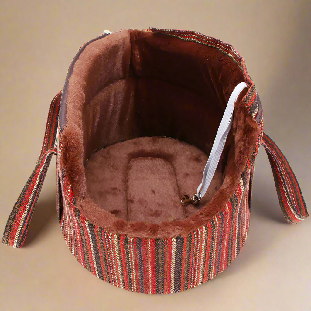 Sac de Transport Chat - CosyChat™ - Rayé