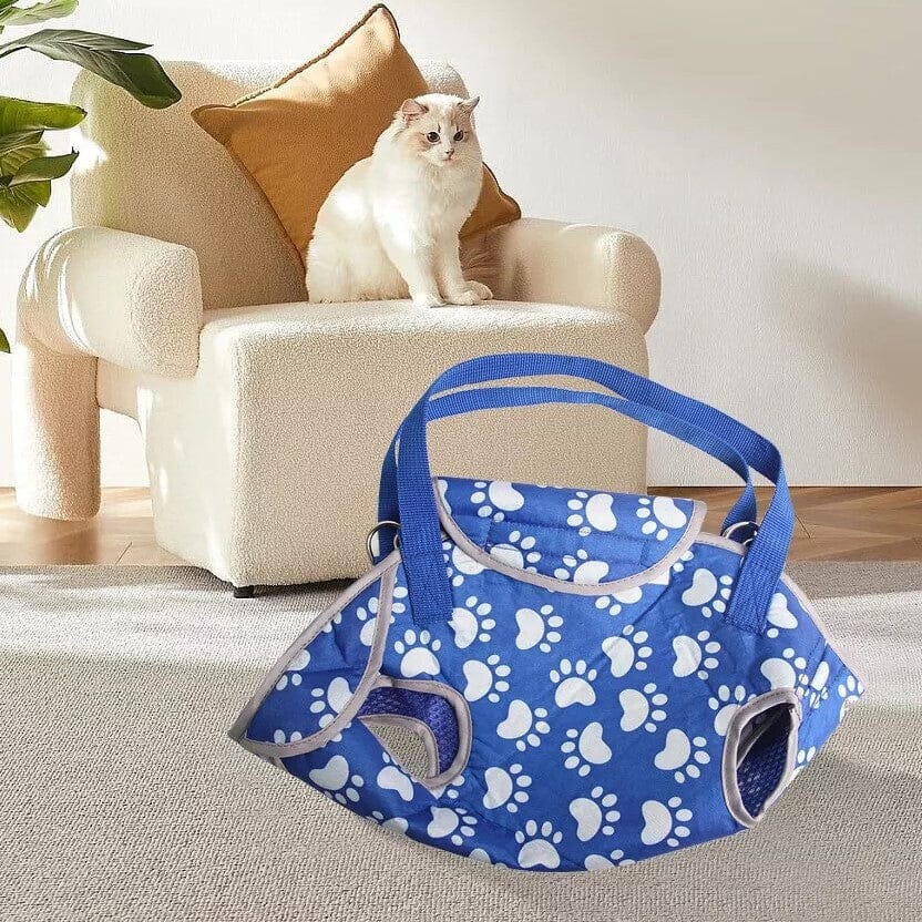 Sac de Transport Chat - PorteChat™ - Bleu